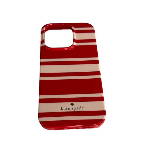 Kate Spade Sailing Stripe iPhone 14 Pro Stability Ring Case - Picture 4 of 11